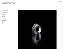 Tablet Screenshot of johananemeckova.com